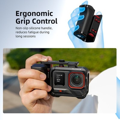 Für Insta360 Ace Pro Ace Pro 2 Kamera Aluminium-Handgriffabdeckung mit Handgriff