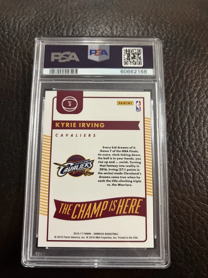 2017-18 Panini Donruss - The Champ Is Here Kyrie Irving #2 - Image 2 of 2