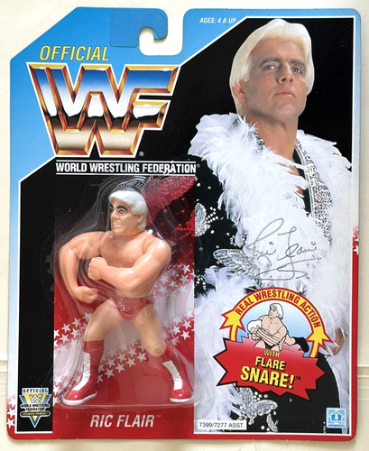 WWF Hasbro Ric Flair Wrestling Action Figure Serie...