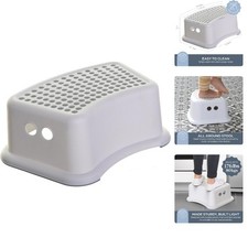 Step Stool for Kids Non-Slip Base  Contoured Design for Toilet Potty Training