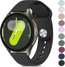 Silicone Soft Band for Samsung Galaxy Watch 7 40mm 44mm Compatibility