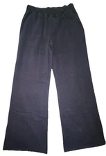NWT👟BEYOND YOGA👟SMALL FITS LIKE MED👟LUXE FLEECE WIDE LEG PANT👟POCKETS👟BLACK