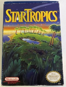 StarTropics (NES) Complete in Box CIB w/ Sleeve & Foam &ndash; Tested & Working