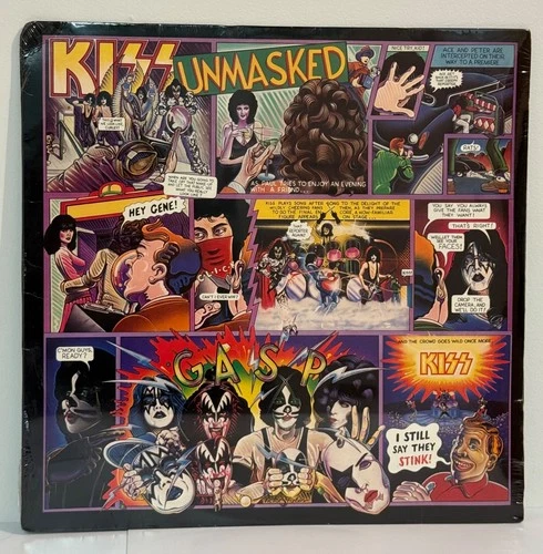 KISS  Unmasked  Vinyl LP  1985 Pressing on Casablanca  SEALED (cover wear)