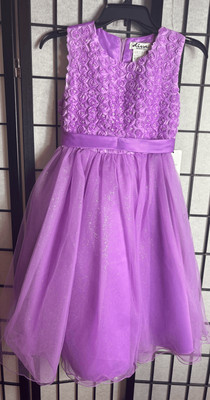 Diva Behavior Purple Sleeveless Party Dress