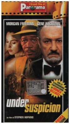 VHS Morgan Freeman / Gene Hackman Under Suspicion ITALIAN NEW OVP I Grandi