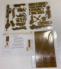 Anna Griffin CONGRATULATORY WISHES 20 DIES 3 EMBOSSING BORDER FOLDERS Set Unused