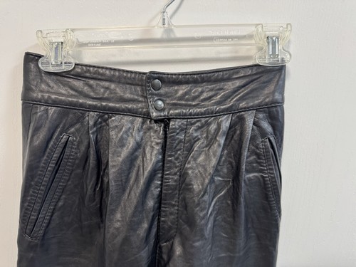 Vintage Remy Women's Leather Pants Size 6 - USA - Picture 3 of 17