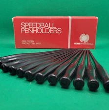 Vintage Hunt Speedball Penholder No. 9541 Deadstock 12 Pcs