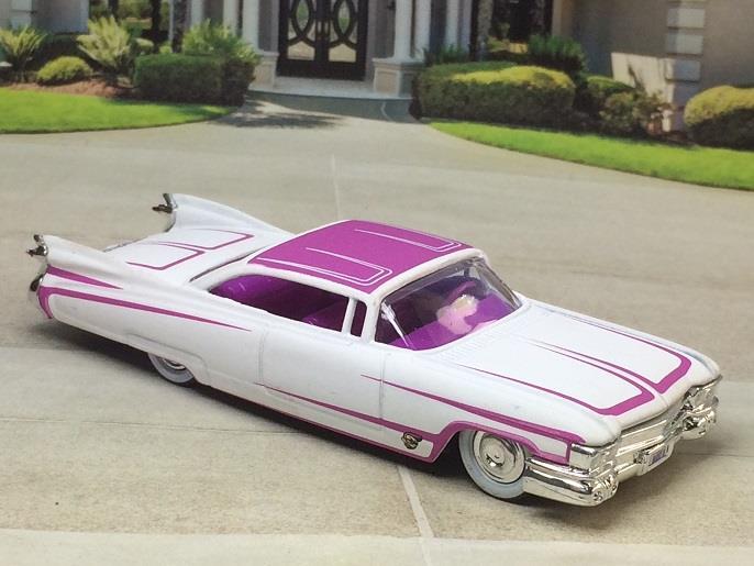 SLAMMED 1959 59 Cadillac Coupe DeVille Kustom 1/64 Scale
