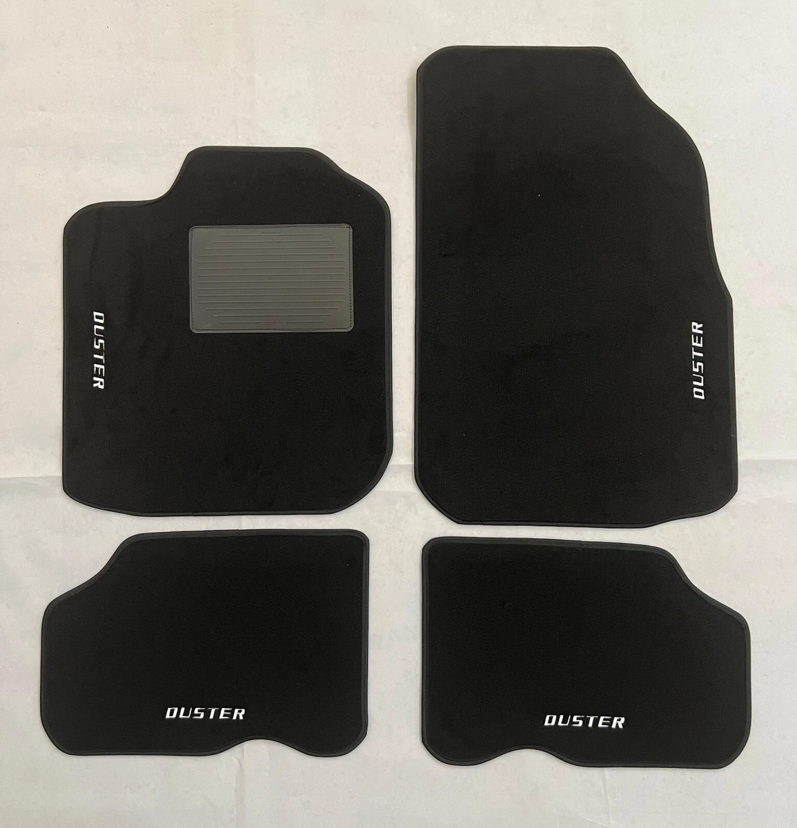 Tappetini Auto Tessuto Per Dacia Duster (2014-2017) - Set 4 Pezzi, Antracite, Alta Densità
