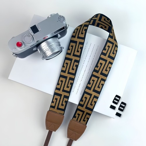 SLR digital camera shoulder strap. Nylon woven embroidery. Multiple colors - Picture 33 of 35