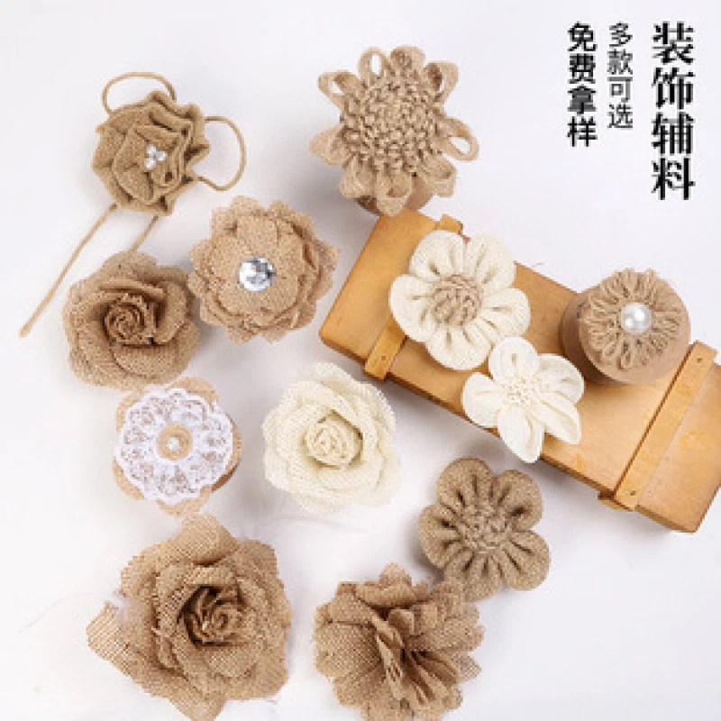 2M/Rolle Jute Sackleinen Rollen Hessisches Band Vintage Rustikales DIY Handwerk - Bild 2 von 4