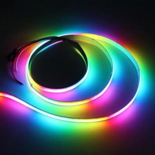 10m/roll WIFI Flexible Tape Lights Kit COB LED Strip RGB+IC Colour Changing LED