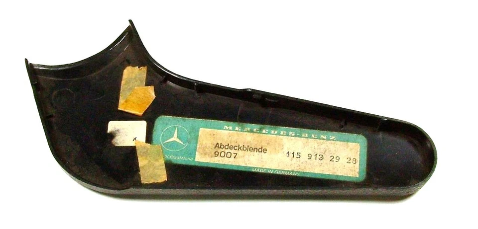 Cubierta de embellecedor inferior negro Seat bisagra mercedes w108 w109 w114 w115 115 913 29 28 Foto 2 de 3