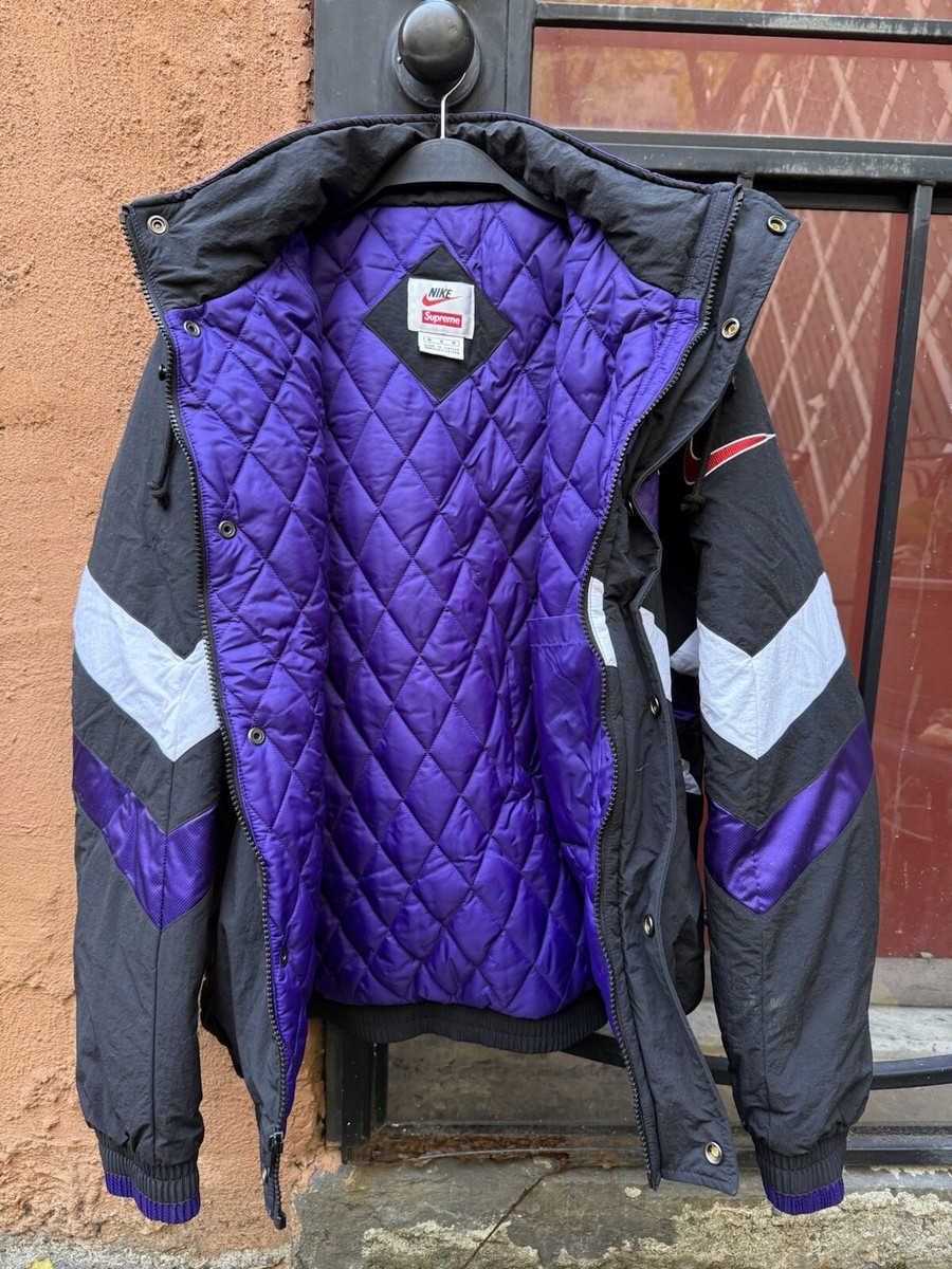 Supreme Nike Hooded Sport Jacket Purple | eBay
