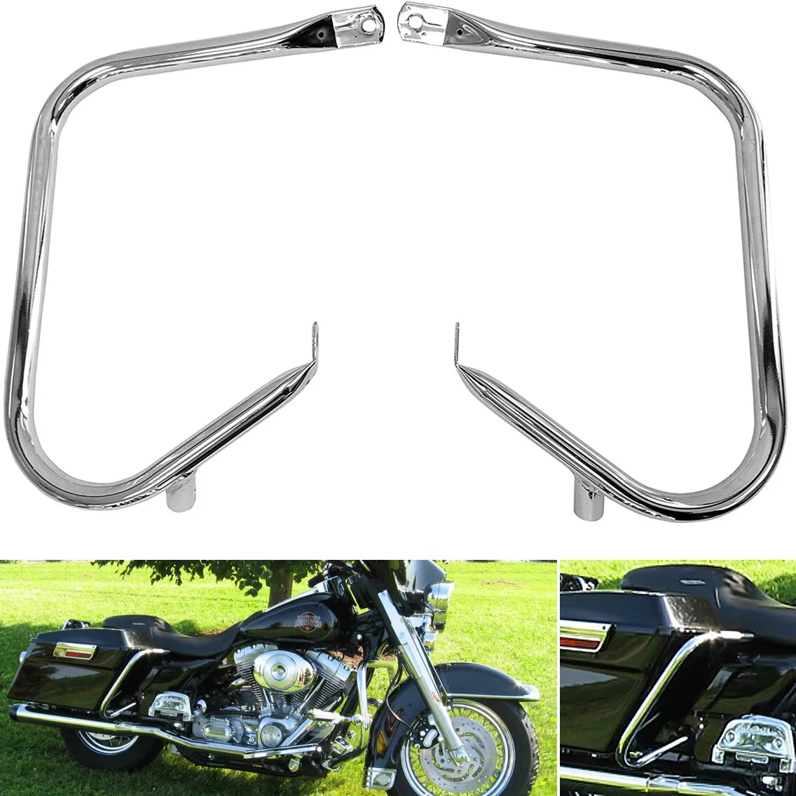 Saddlebag guards for road glide sale