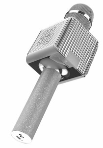 pop solo karaoke microphone and speaker