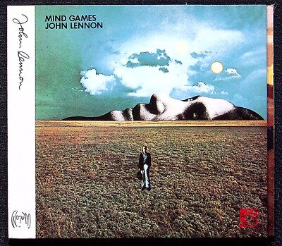 John Lennon Mind Games Cd Digipack Neu (Not Sealed) Rare Italy Press 2010