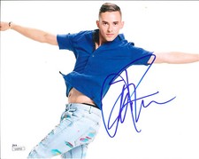 ADAM RIPPON SIGNED 8X10 PHOTO D JSA 2018 OLYMPICS FIGURE SKATING PYEONGCHANG USA