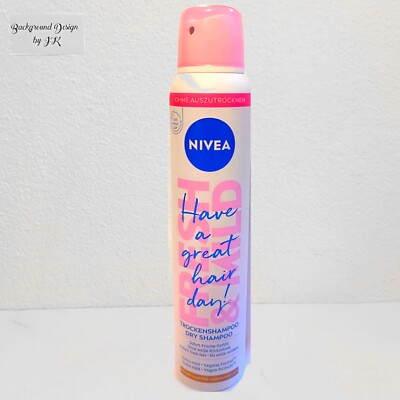 NIVEA Trockenshampoo Fresh & Mild – 200 Ml Spray Für Mittlere Haartöne, Extra Mild, Vegan, Ohne Rückstände