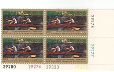 Scott #1335- 5c Multicolor- Thomas Eakins - MNH