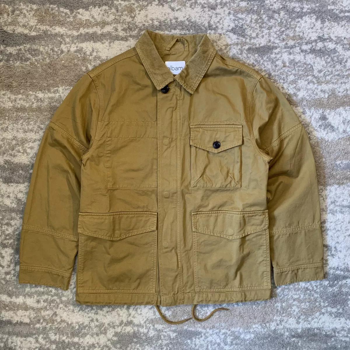 Albam navy work jacket cheap