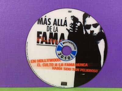 MÁS ALLÁ DE LA FAMA- SOLO DISCO (NO CARÁTULA)- DVD- USADO GARANTIZADO