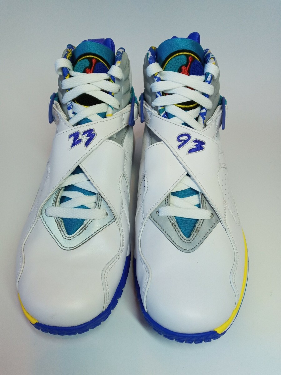 RARE Nike Court Air Zoom Zero Jordan 8 Aqua White Violet Women's 9