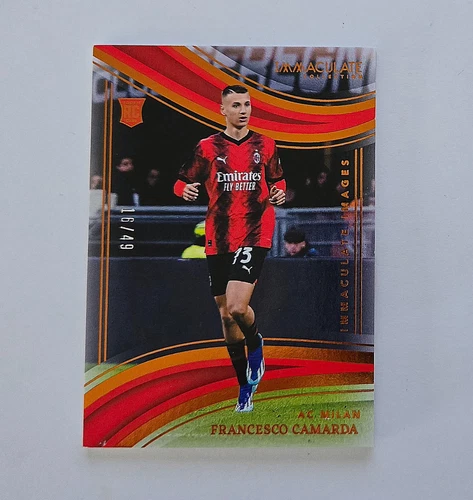 2023-24 Panini Immaculate Soccer #19 Francesco Camarda Immaculate Images /49