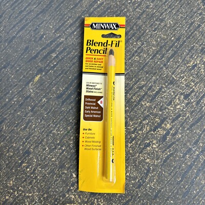 Minwax Blend-Fil Pencil #8 WALNUT ~ Quick & Easy Touch-Up Wood Repair #T4389000D