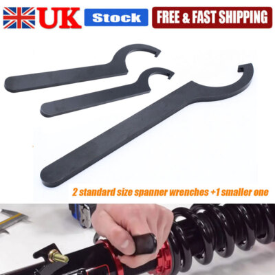 6-Piece Coilover Adjustment Wrench Set - Universal Shock Spanner Tools For Suspension Adjustment