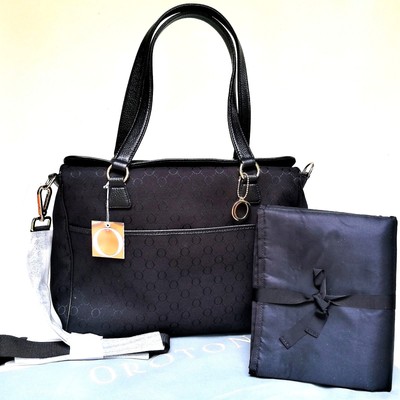 NEW Oroton Signature O Nappy Baby Bag 