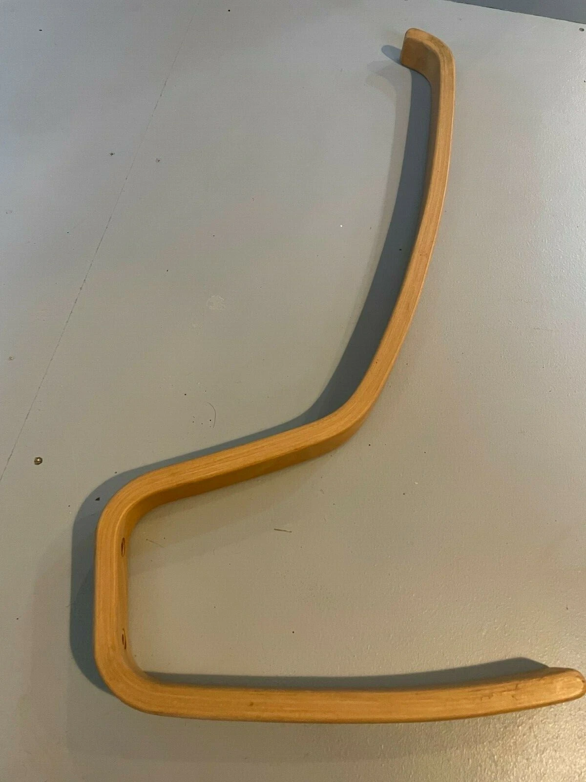 Falcon chair spare part - back leg, vintage