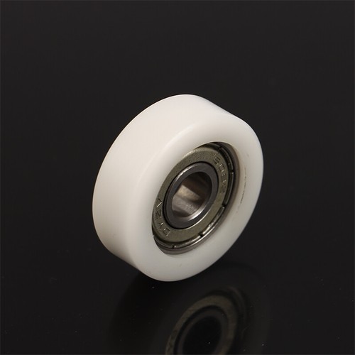 1Pcs 608 ZZ 8*30*10mm Nylon Round Type Roller Wheel POM Wrapped Bearing Pulley - Picture 7 of 12