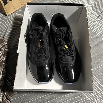 Nike Air Jordan 11 CMFT Low Shoes Black Metallic Gold DO0613-007 Men's Sizes NEW