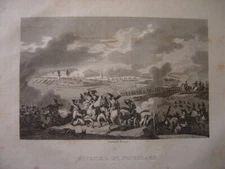 Engraving of the Battle of FRIEDLAND Pravdinsk Napoleon Bonaparte