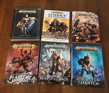 Warhammer Age Of Sigmar Book Lot Chaos Daemons Tzeentch Khorne Beasts