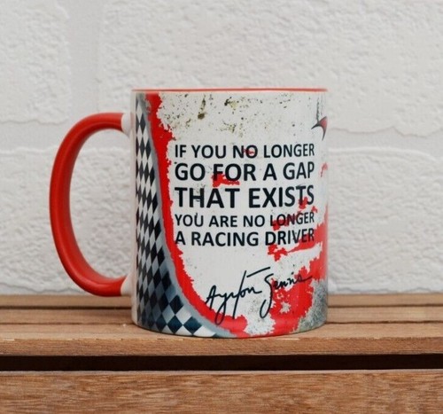 Ayrton Senna Mug, F1 Mugs, F1 Gifts, F1 Memorabilia, McLaren F1 - Picture 5 of 14