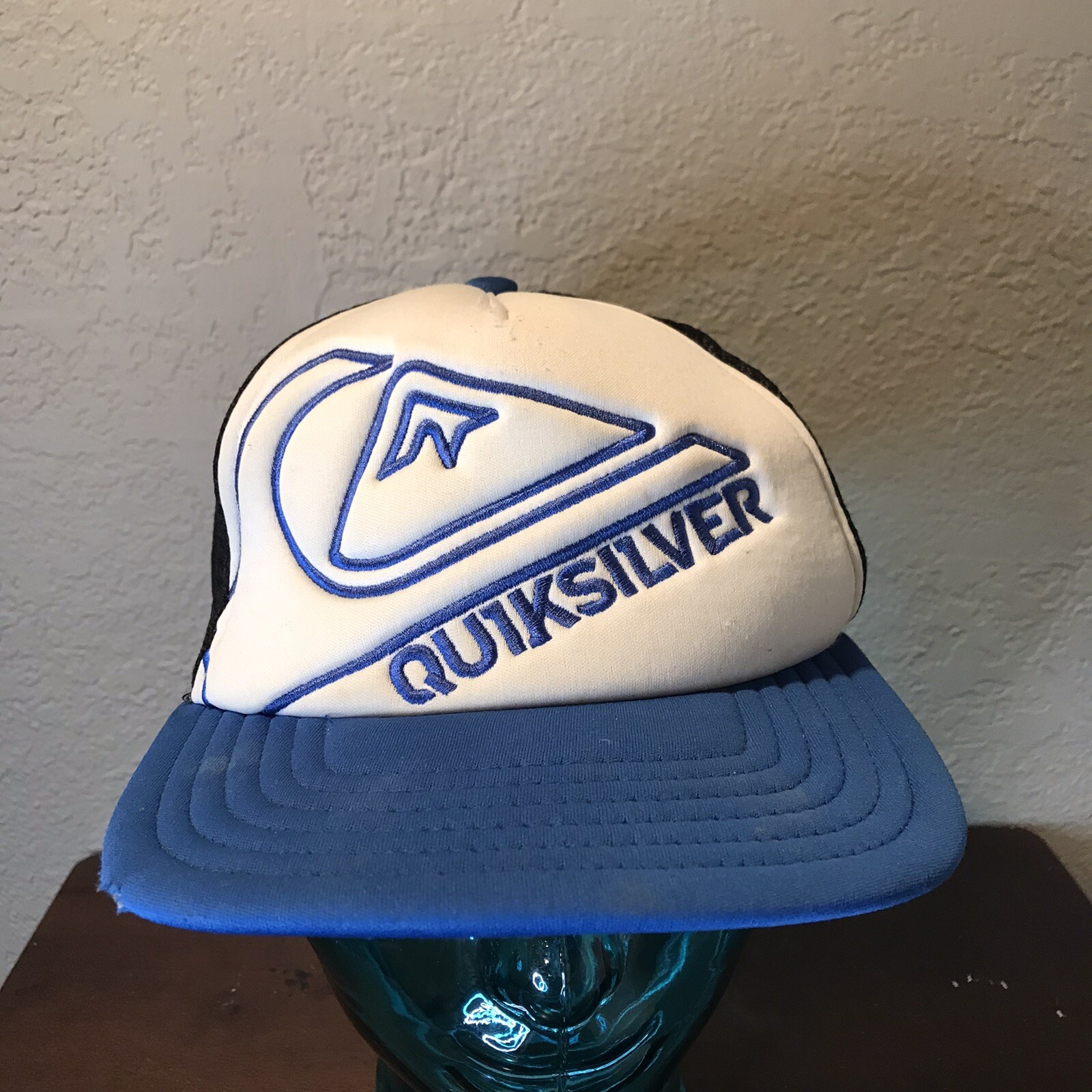 Quicksilver Foamslayer Trucker Cap Big Logo Mesh - image 2