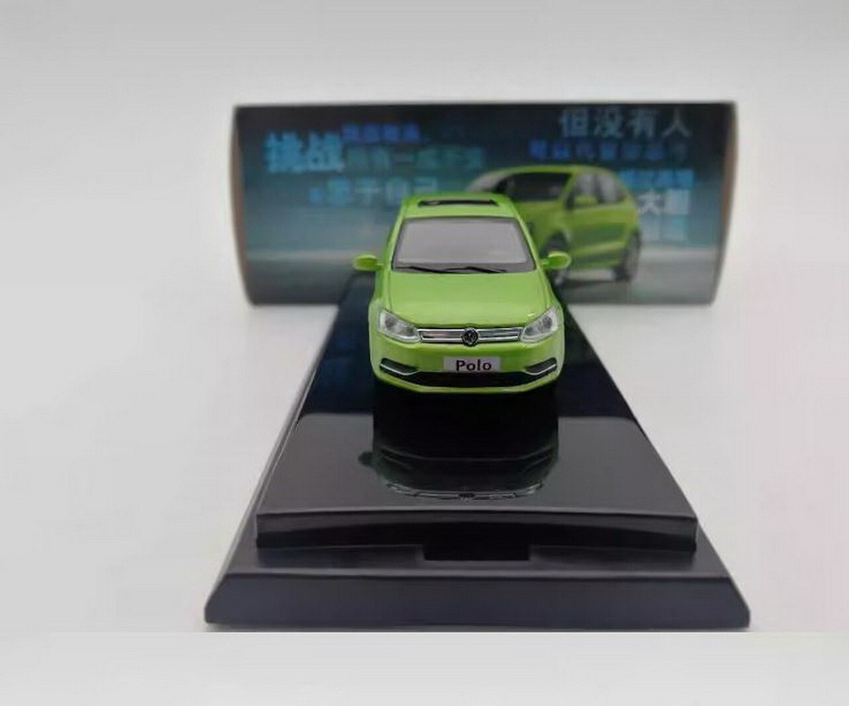 1/64 Scale VW NEW POLO 2016 Green DieCast Car Model Toy | eBay