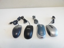 BB7: Lot of 10 Dell, Microsoft, HP Computer Mice Mouse