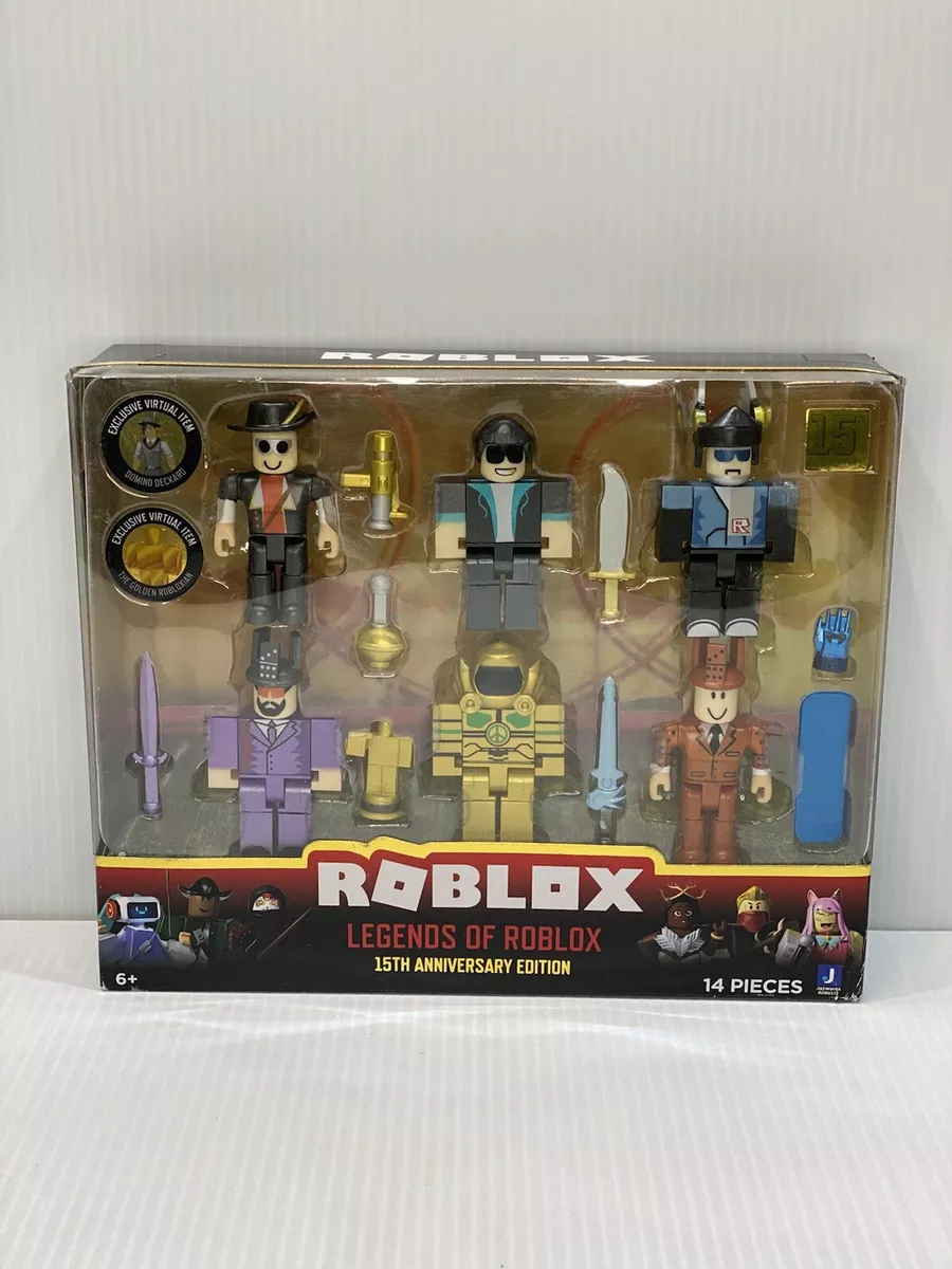 15th Anniversary Legends of Roblox Action Figure 6-Pack 