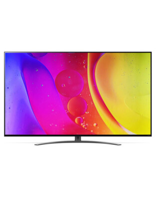 LG 55''/140cm 55NANO819QA, 1x DVB-C/-T/-T2/-S/-S2-Tuner, Ultra HD TV 4K, Flat