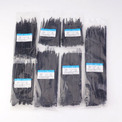 700pcs KABELBINDER Sortiment Set Industriequalität schwarz 2,5/3,6x10/15/20/30