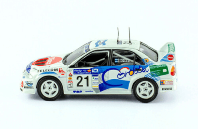 WRC Mitsubishi Lancer Evo IV 2001 Argentina Rare Rally Diecast Car