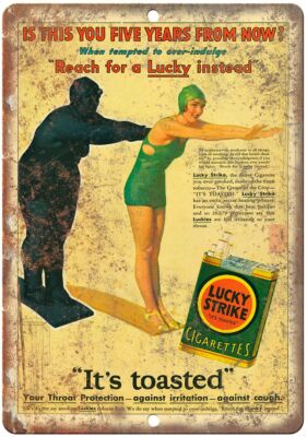 Lucky Strike Cigarette It's Toasted Ad 12