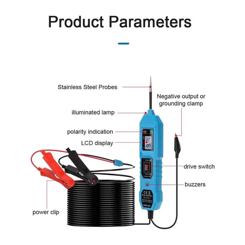 3.5-36V Automotive Digital Power Probe Circuit Electrical Tester Device System - Picture 11 of 11