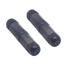 Waterproof RJ45 Coupler IP67 CAT6 Waterproof RJ45 Connector POE Outdoor Ether...