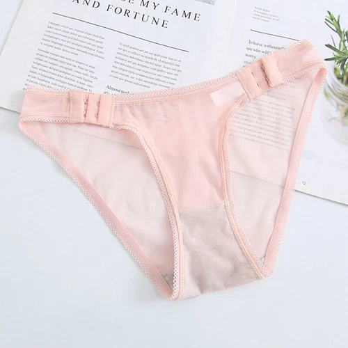 Slip donna donna sexy mutandine trasparenti perizoma perizoma lingerie maglia biancheria intima - Foto 17 di 20